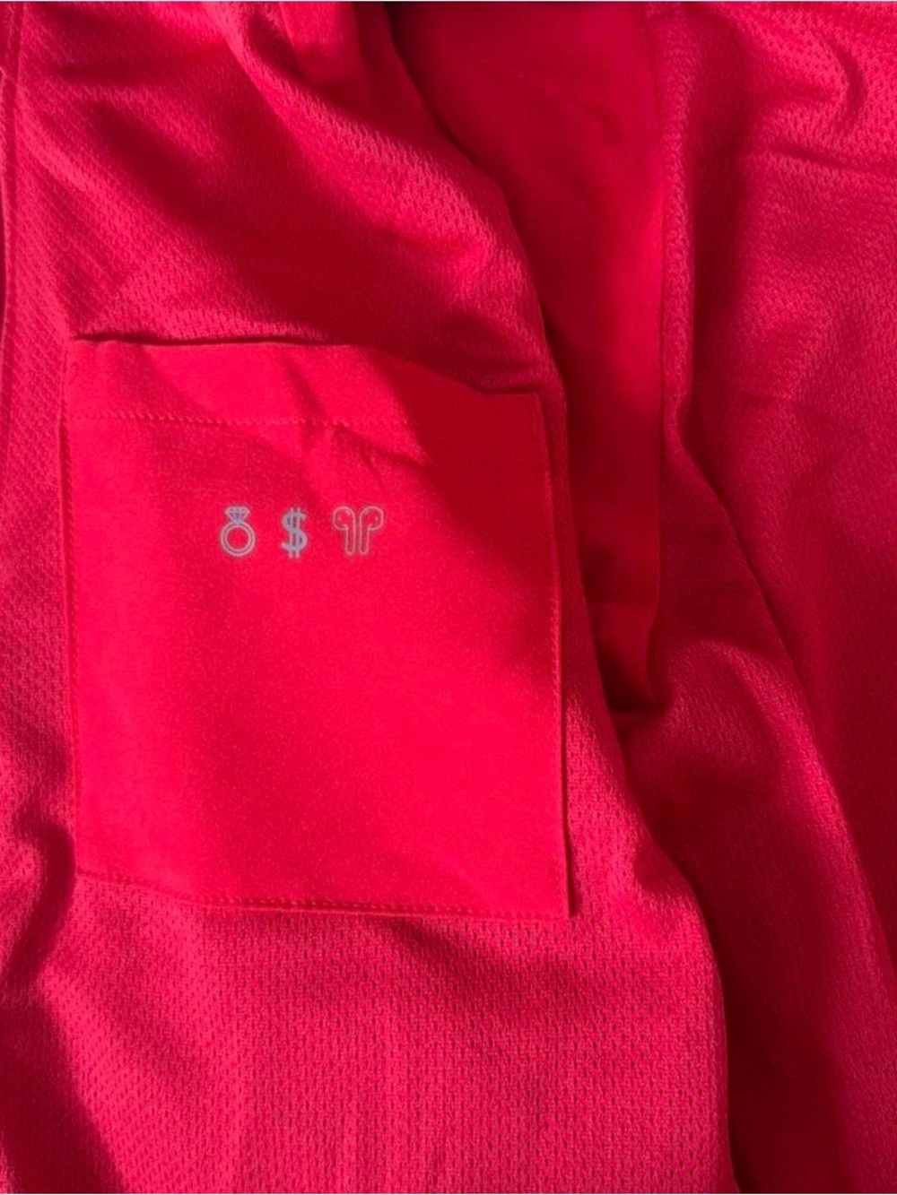 FIGS Sydney Scrub Jacket Winning Red Size XS NWOT - Picture 7 of 12